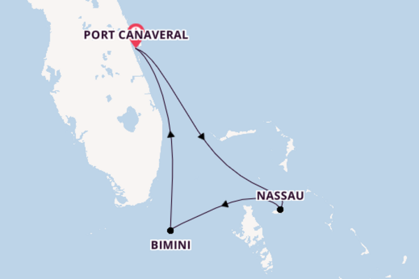 Cruise met Carnival Cruise Line naar Nassau