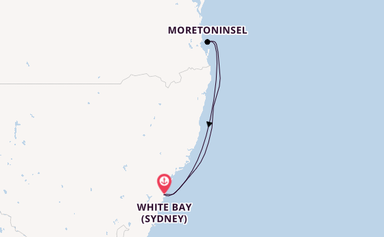 Australien ab White Bay (Sydney), Australien auf der Carnival Adventure