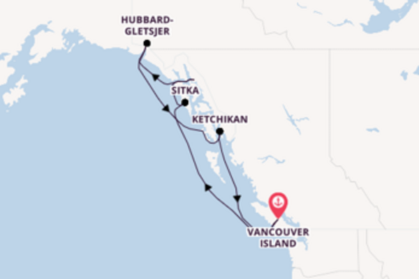 Cruise in 8 dagen naar Vancouver Island met Royal Caribbean