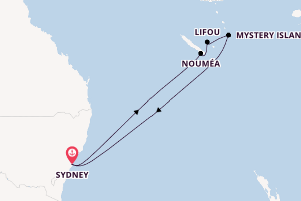 10 day cruise from Sydney