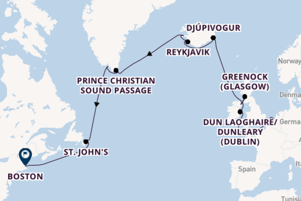 Transatlantic & Repositioning from Rotterdam, Netherlands with the Zuiderdam