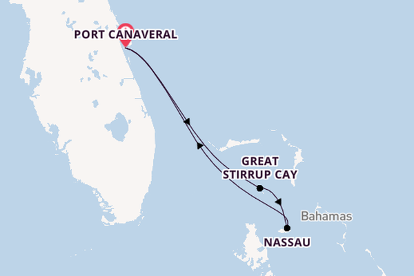 Caribbean from Port Canaveral, Florida with the Norwegian Joy