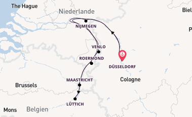 Maas ab Düsseldorf, Deutschland auf der Elegant Lady