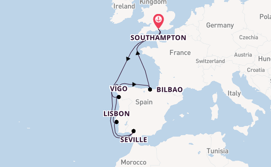 British Isles from Southampton, England with the Freedom of the Seas