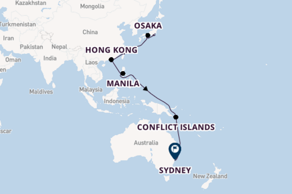 Tokyo to Sydney with Luxury Asia & Australia