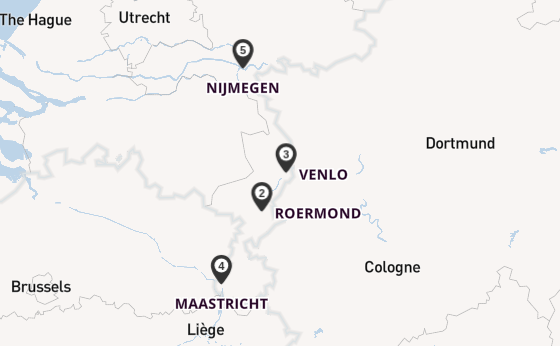 Maas ab Düsseldorf, Deutschland auf der VIVA RUBY
