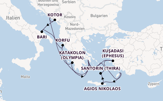 Cruise Waypoints