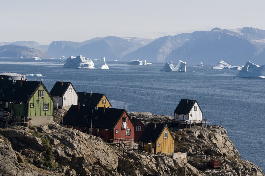 Arctic Ocean from Nuuk, Greenland with the Silver Wind