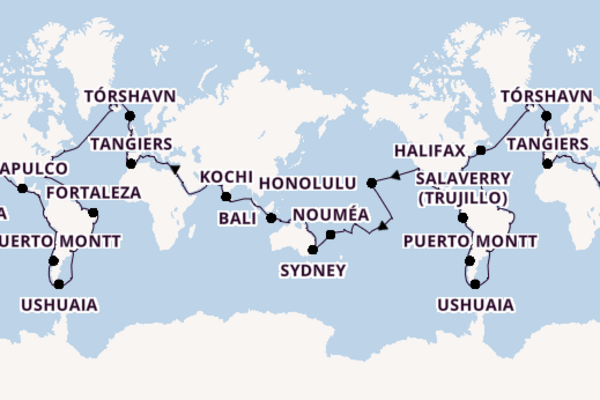 Voyage with Oceania Cruises from Miami