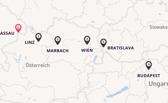 Donau ab Passau auf der MS Celina