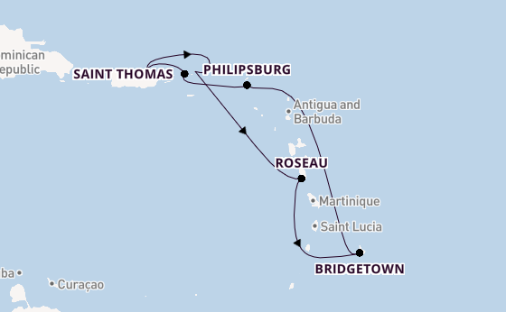 Caribbean from San Juan, Puerto Rico with the Norwegian Prima