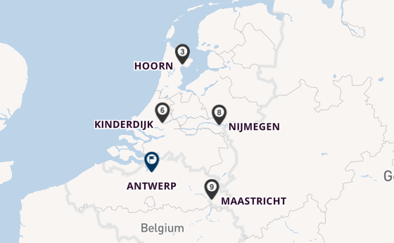 Rhine River, Europe from Amsterdam, Netherlands with the Viking Mimir