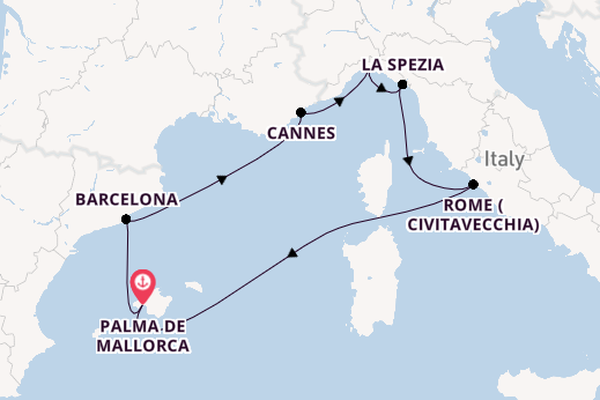 Island Retreat to Riviera Dreams: Majorca Stay & Italian Highlights
