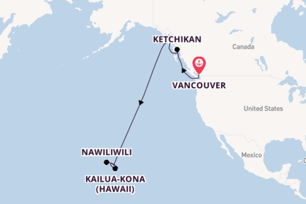 Polynesia from Vancouver, British Columbia with the Norwegian Spirit 