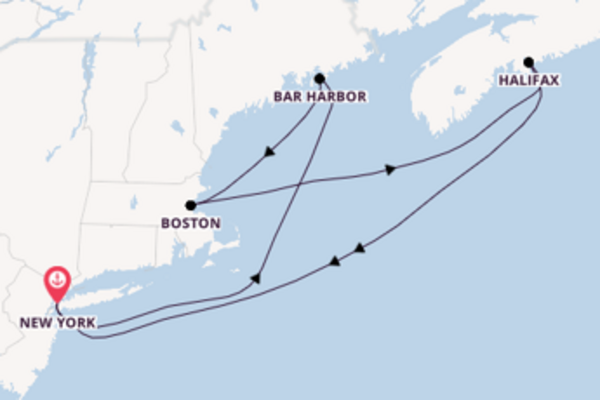 Queen Mary 2 Tracking Map - New River Kayaking Map