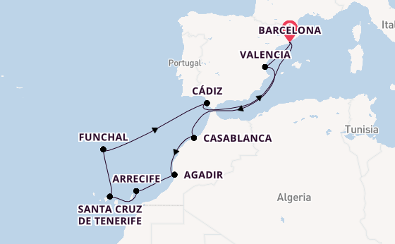 A Journey of Iberian Heat, Moroccan Adventure & Volcanic Isles 