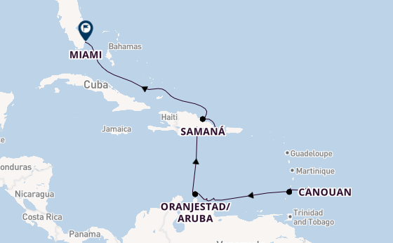 Caribbean from Bridgetown, Barbados with the Silver Spirit
