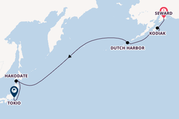 In 14 Tagen nach Tokio über Dutch Harbor