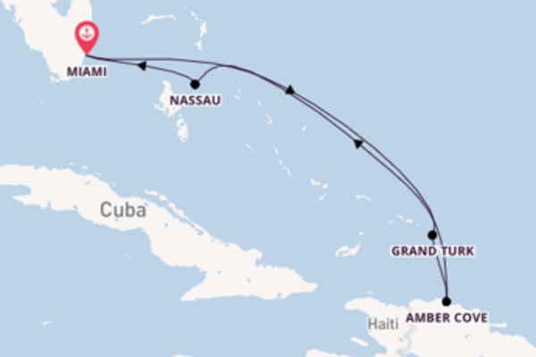 7-daagse reis aan boord van de Carnival Magic