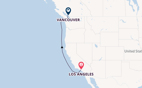 USA West Coast from Australia with the Star Princess