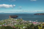 Scenic cruising Gaspe Bay