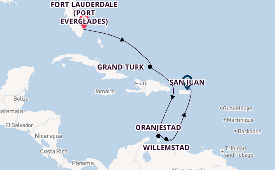  Luxury Southern Caribbean Christmas with Miami & Puerto Rico