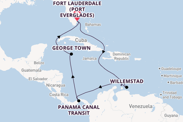 Caribbean from Fort Lauderdale (Port Everglades), Florida with the Celebrity Ascent
