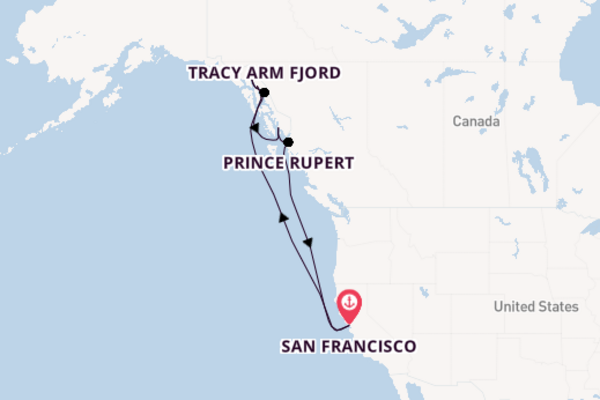 Sailing from San Francisco with the Carnival Legend