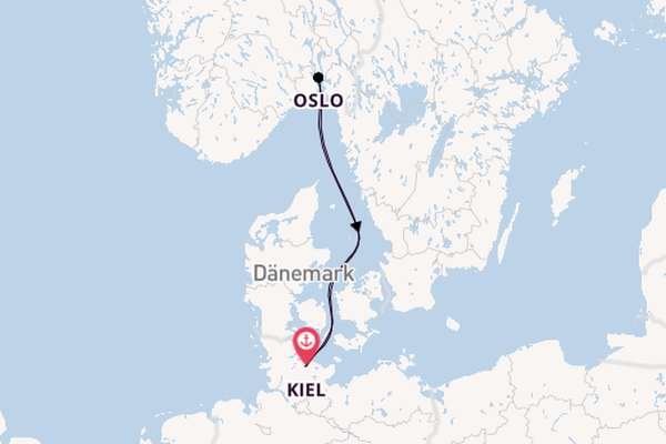 Norwegen ab Kiel, Deutschland auf der Mein Schiff Relax