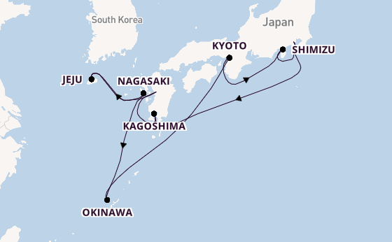 Japan from Yokohama (Tokyo), Japan with the Celebrity Solstice