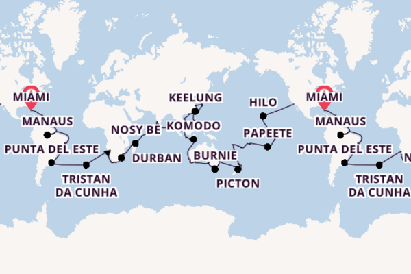 Expedition with Oceania Cruises from Miami