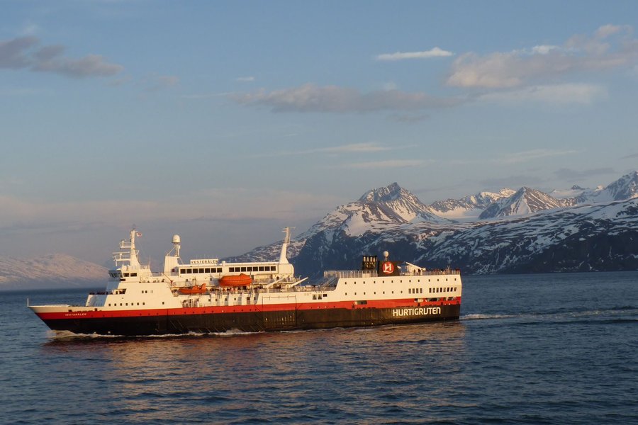 Norwegen ab Båtsfjord, Norwegen auf der MS Vesterålen