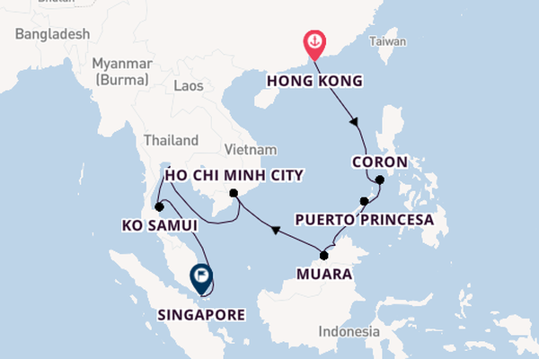 All Inclusive Philippines, Malaysia, Vietnam and Thailand