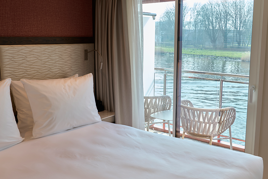 Rhine from Basel, Switzerland with the AmaSofia
