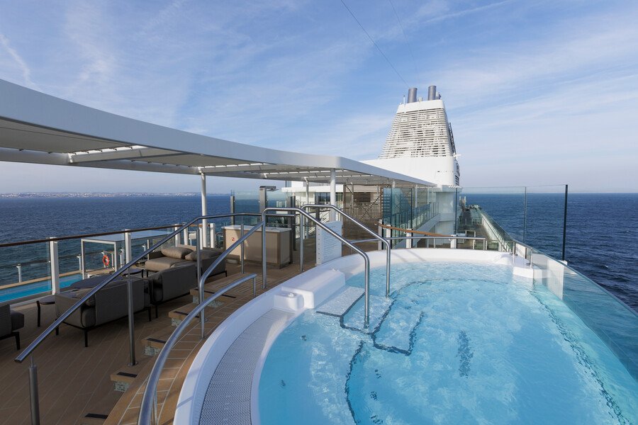 Western Mediterranean from Barcelona, Spain with the Silver Ray