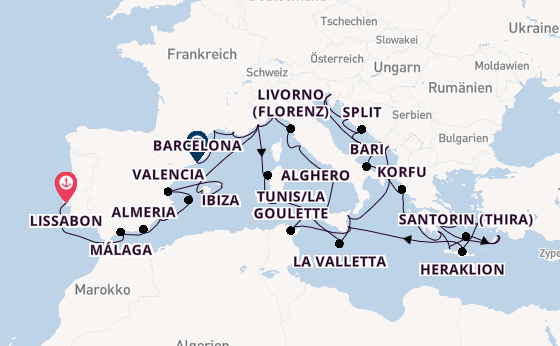 Cruise Waypoints