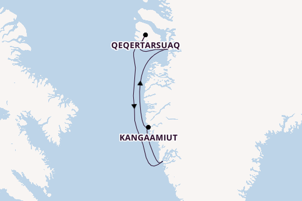Arktis ab Nuuk, Grönland auf der MS Fridtjof Nansen