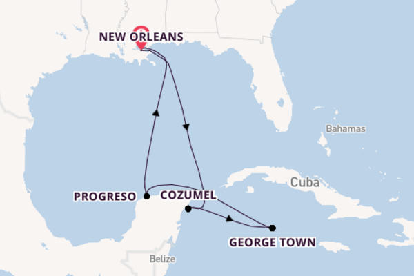 Tour of Memphis & New Orleans with Western Caribbean