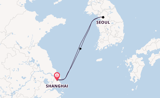 China from Shanghai, China with the Spectrum of the Seas