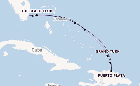 Caribbean from Miami, Florida with the Scarlet Lady