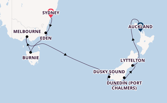 Australia and New Zealand from Sydney, Australia with the Norwegian Spirit 
