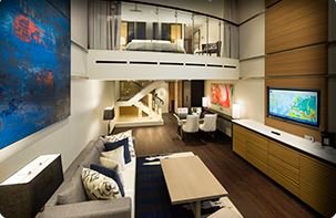 Sky Loft Suite mit Balkon (Kat. SL): 