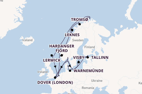 Norway from Rotterdam, Netherlands with the Nieuw Statendam