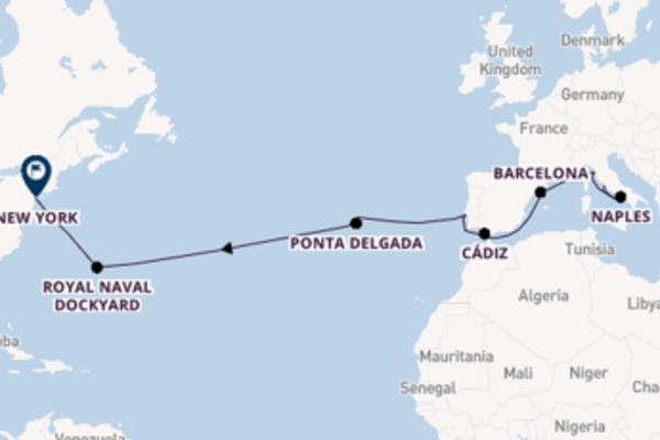 Sailing from Rome (Civitavecchia) with the Norwegian Breakaway