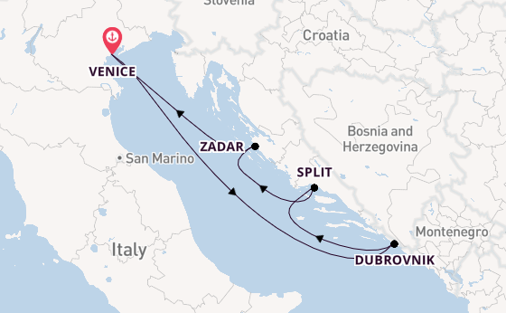 Mediterranean Sea from Australia with the Ilma