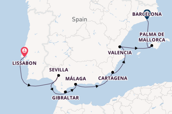 10daagse cruise met de Azamara Journey vanuit Lissabon