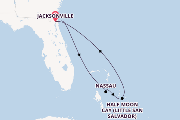 Caribbean from Jacksonville with the Carnival Elation