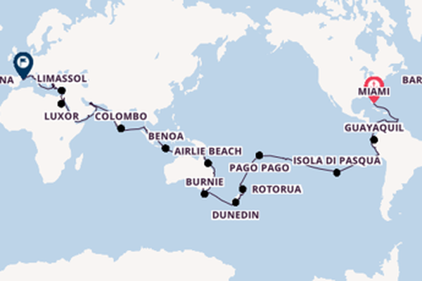 Quanto Costa Il Giro Del Mondo Con Costa Crociere