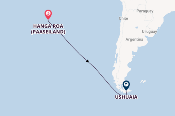 10daagse cruise met de Le Boréal vanuit Hanga Roa (Paaseiland)