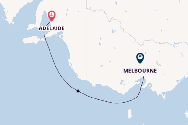 Pacific Explorer 3  Adelaide-Melbourne